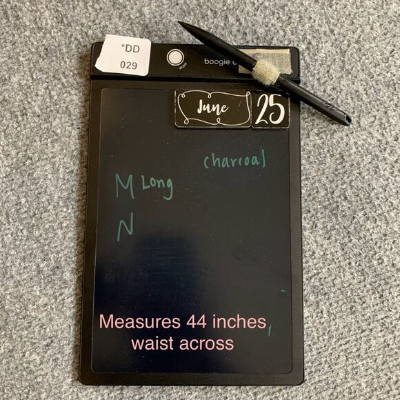 Van Heusen Pants Mens *42 Charcoal Talon Flat Front Stretch Formal Suit Dress - Picture 9 of 10